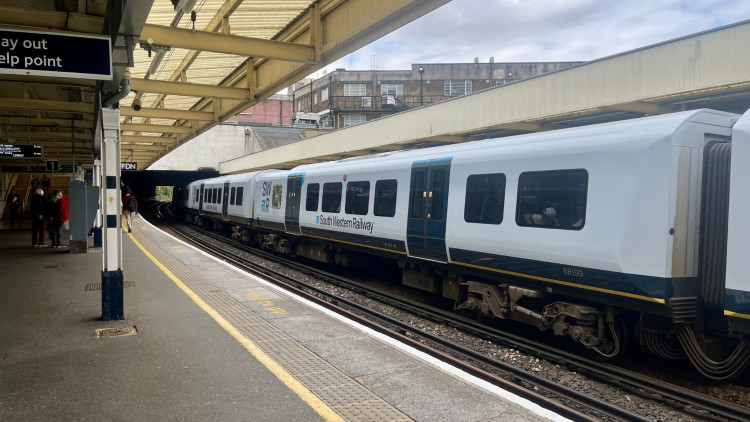 Passengers face disruption as rail services recover from an emergency incident on the line between Clapham Junction and Barnes/Wimbledon (credit: Nub News).