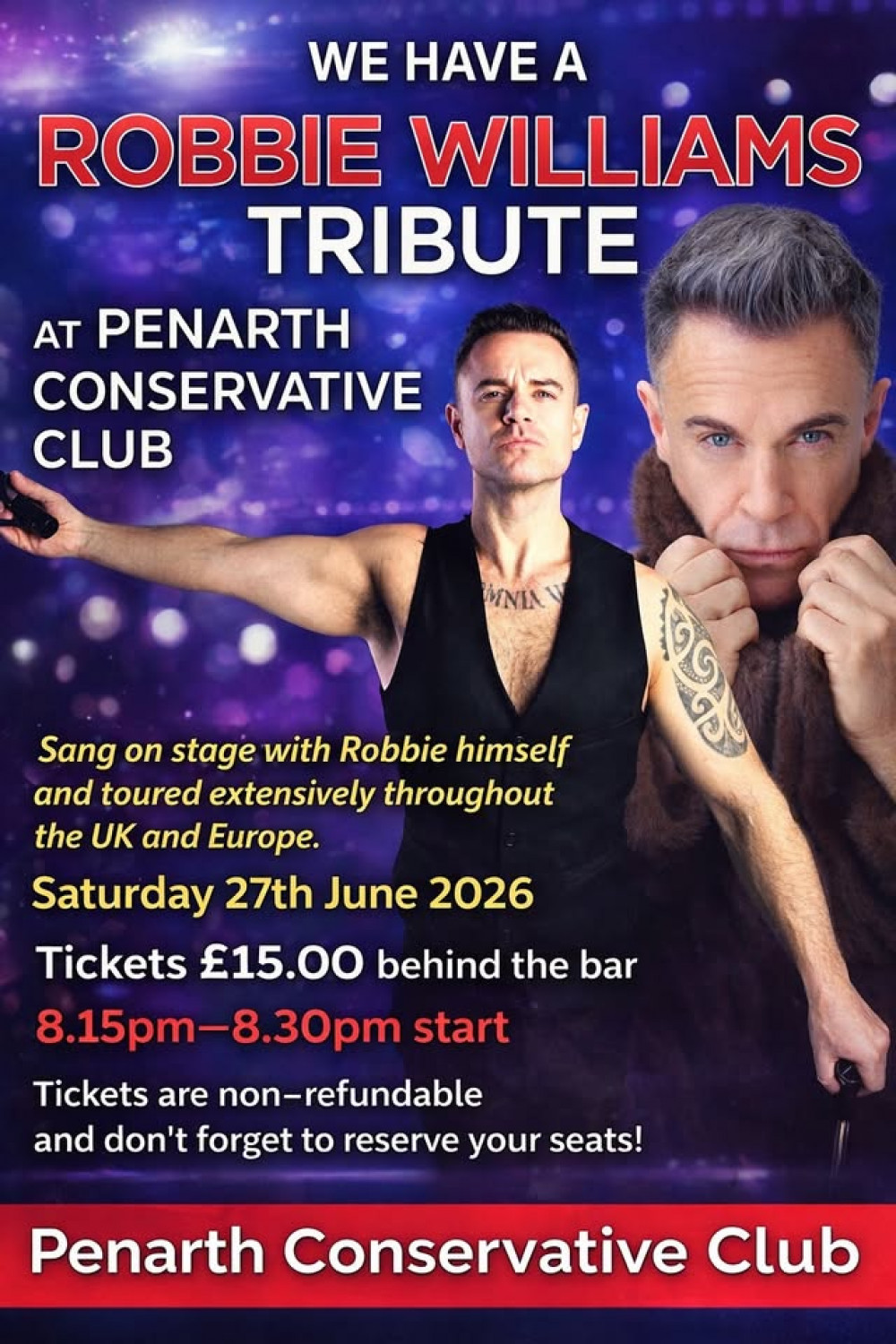 Robbie Williams Tribute
