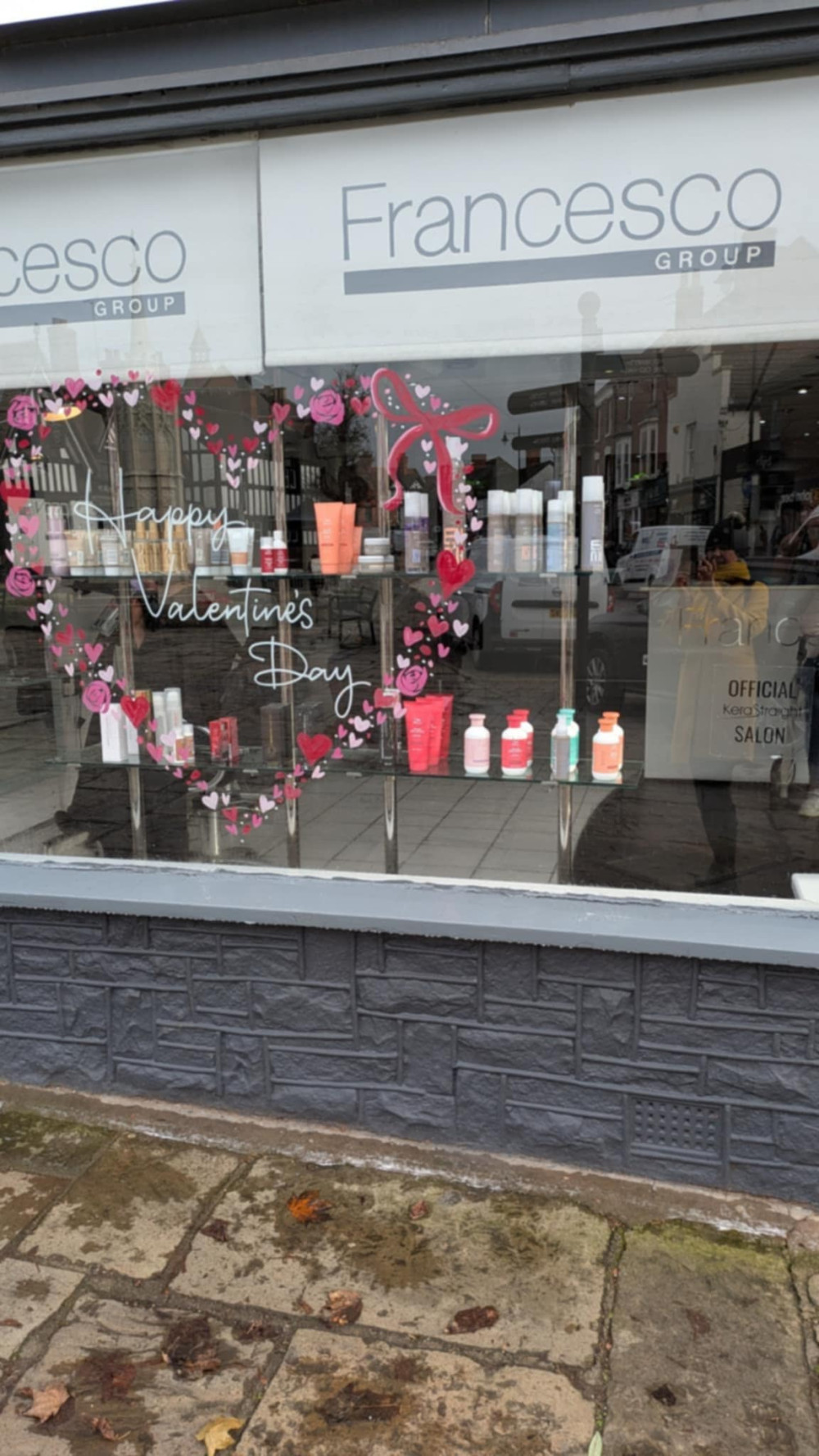 Love is in the air in Sandbach tgis Valentine's Day. (Photo: Nub News)