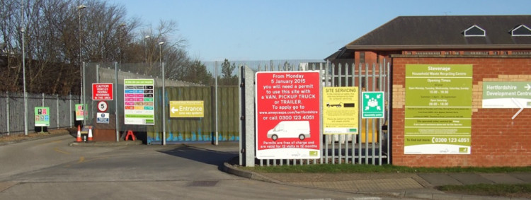 Stevenage Recycling Centre 