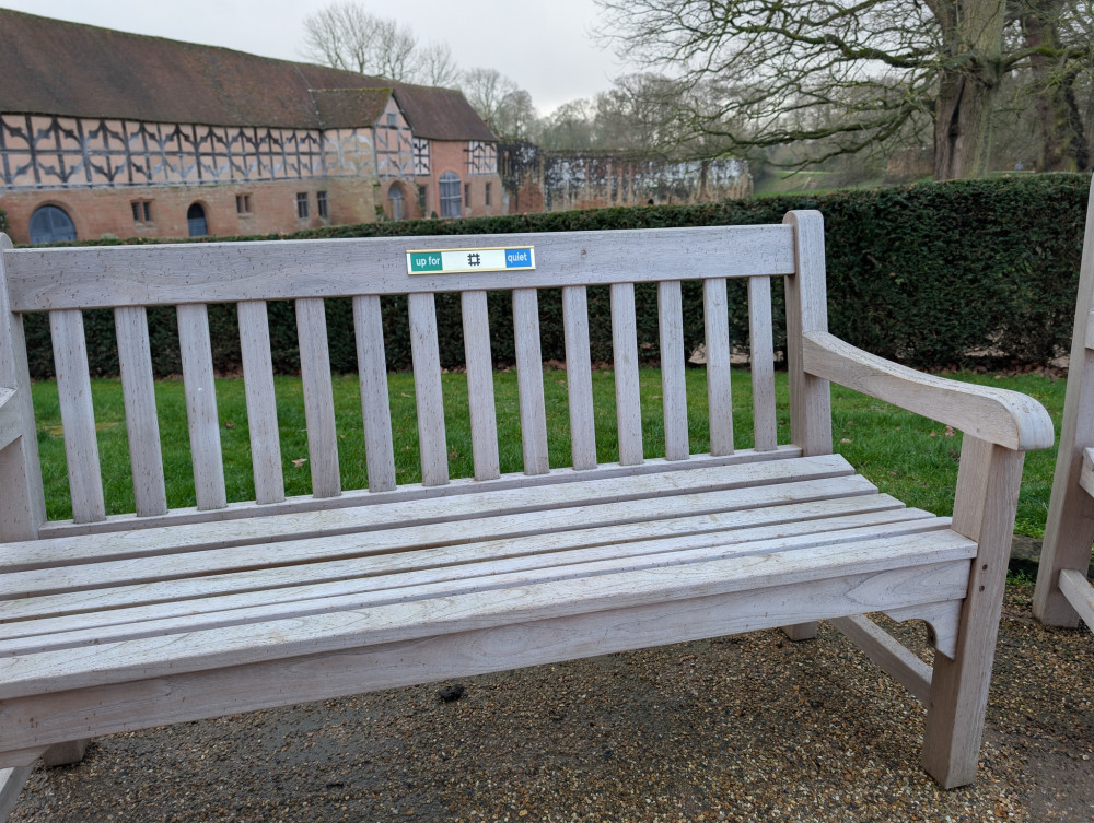 The binding benches are designed to help tackle social isolation (image by English Heritage)