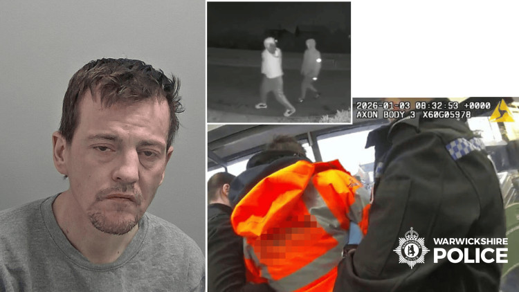 Chris Boyd has been jailed (image via Warwickshire Police)