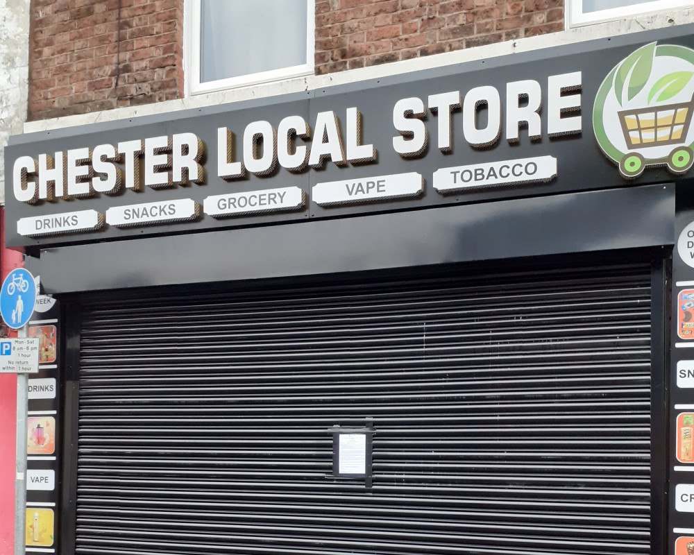Broughton's Chester Local Store will remain closed until 5 May 2026 (Image via: Cheshire West and Chester Council)
