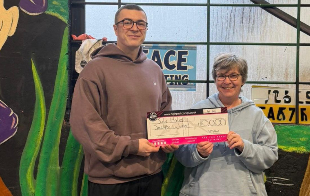 Julie Hales, a recent winner at High Peak Comps (Image - High Peak Comps)