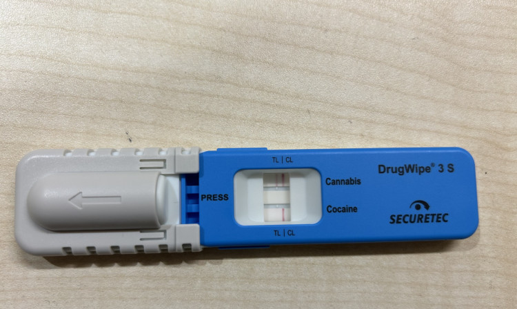 A woman was arrested in the Warwick area for suspected drug driving (image via Warwick Police) 