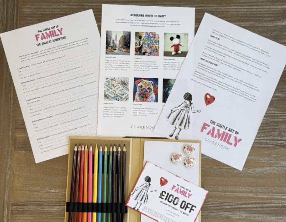 Clarendon Fine Art in Leamington is hosting February half term events (image via Clarendon Fine Art)