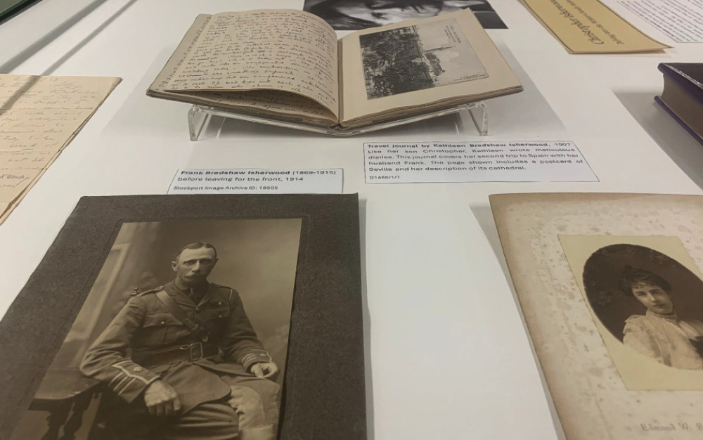 An exhibition exploring the life and work of Christopher Isherwood - the famous novelist and little-known Stockport local - is open at Stockroom (Credit - Leslie Kerwin)