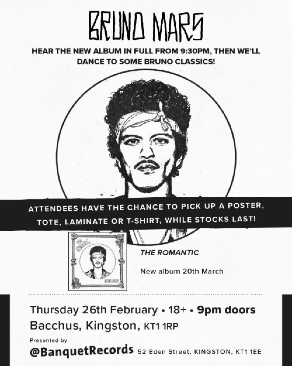 Bruno Mars Listening Party