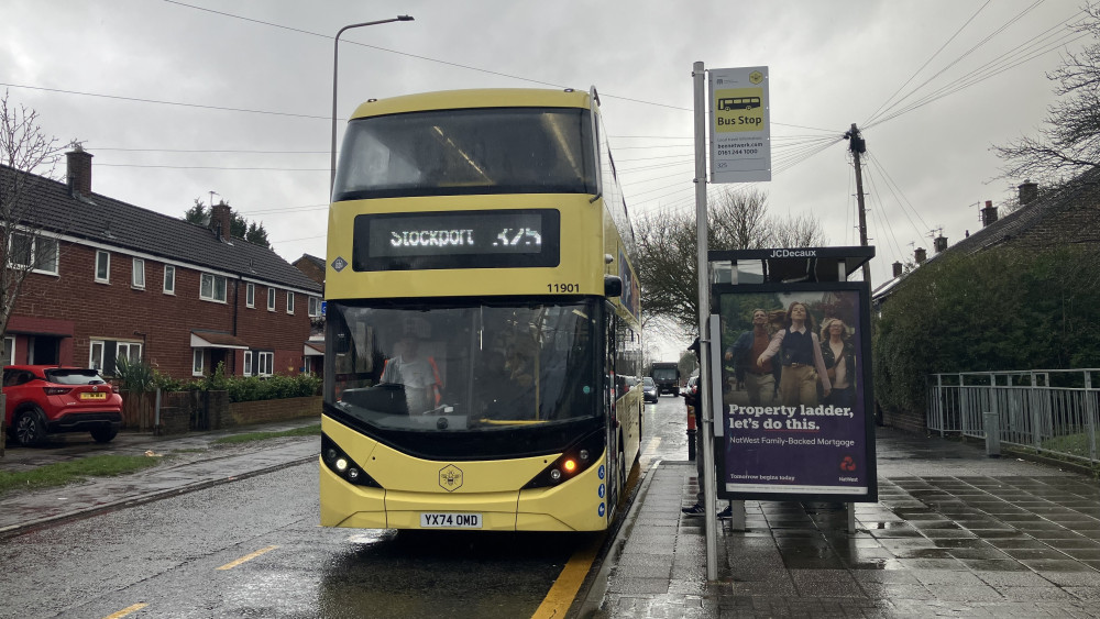 Residents in Brinnington have said they have seen groups of kids 'throwing' things at buses (Image - Declan Carey LDRS)