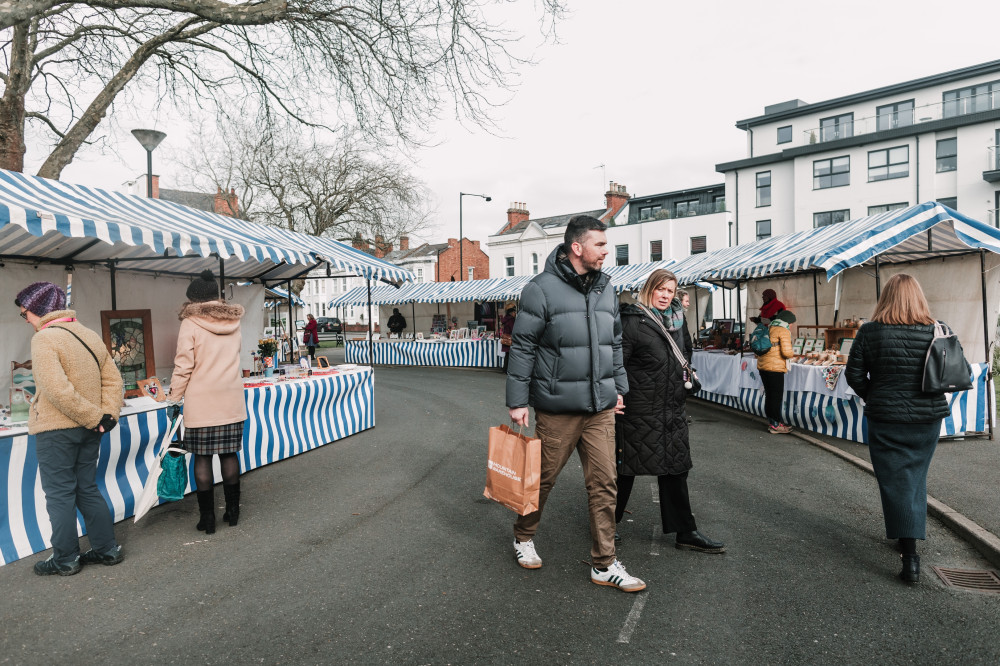 Taking place from 10am to 3pm on Friday 13 March outside the Royal Spa Centre, the fair will showcase a vibrant mix of ceramics, illustrations, prints, textiles and gifts(image supplied) 