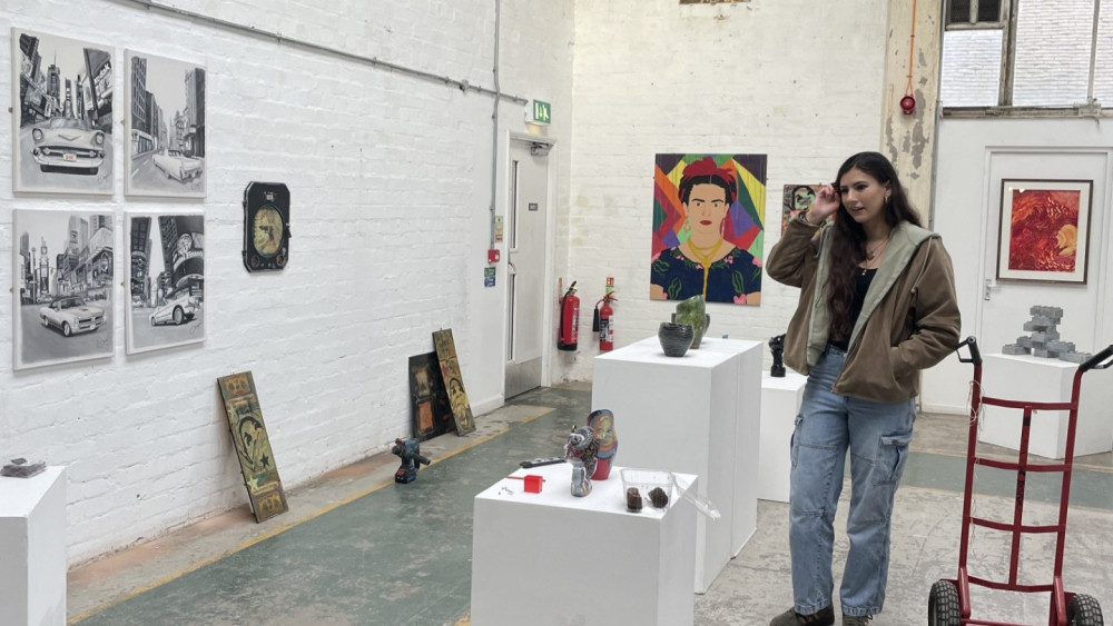 Anarchy is Her Birthright will be on display at Spode Works Studios (image via April Star Davis)