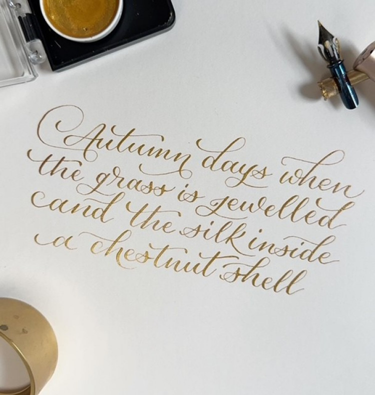Nib Pen Calligraphy