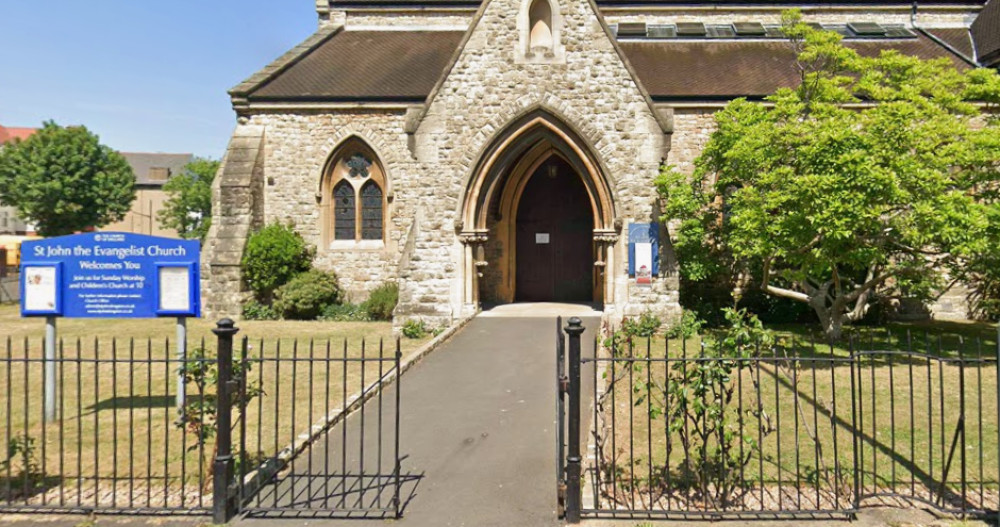 The concert will take place at St John's Church, located on Grove Lane, Kingston upon Thames, KT1 2SU (Image via Google Maps)