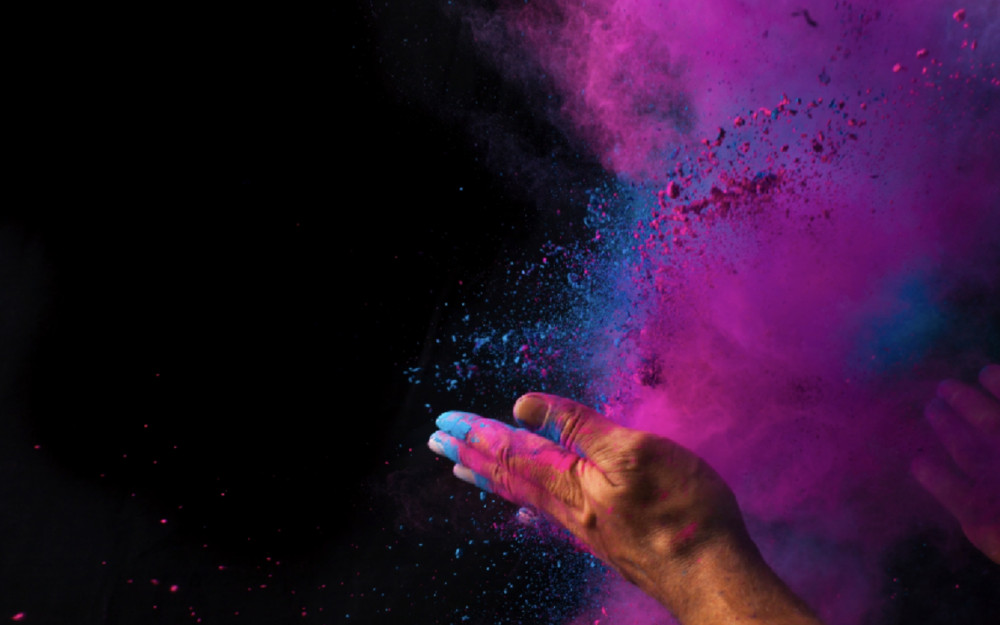 Get ready for the ultimate colour explosion at the Warwick Holi Festival of Colours this March (image via Rawpixel) 