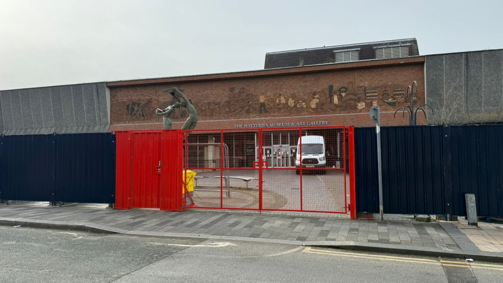 The museum will reopen in stages from 28 March 2026 (image via Stoke-on-Trent City Council)