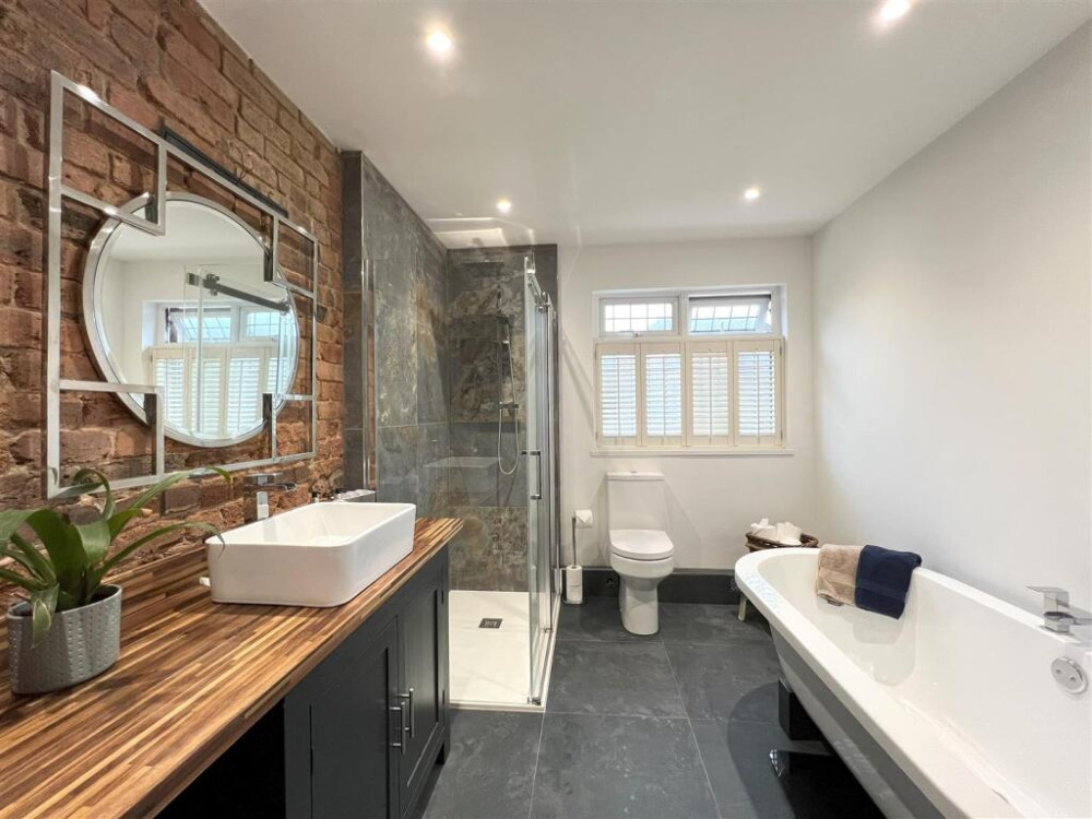 One of two bathrooms (Credit: Stephenson Browne)