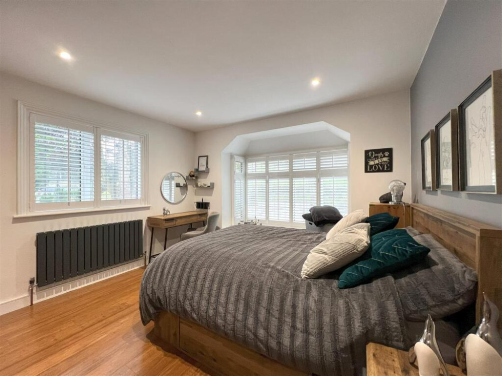One of four bedrooms (Credit: Stephenson Browne)