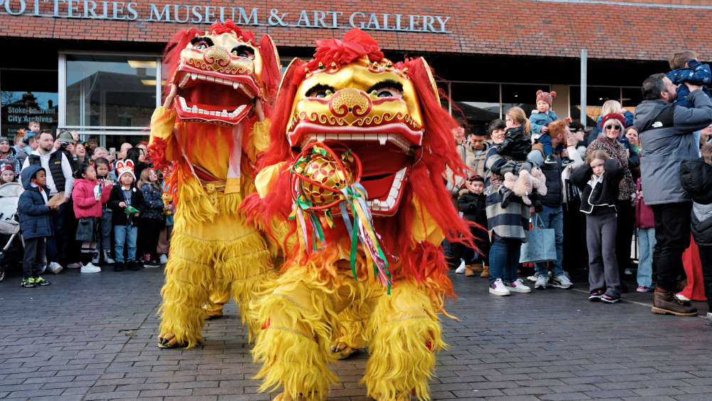 There's lots going on in Stoke this weekend including Lunar New Year celebrations (image via Stoke-on-Trent City Council)