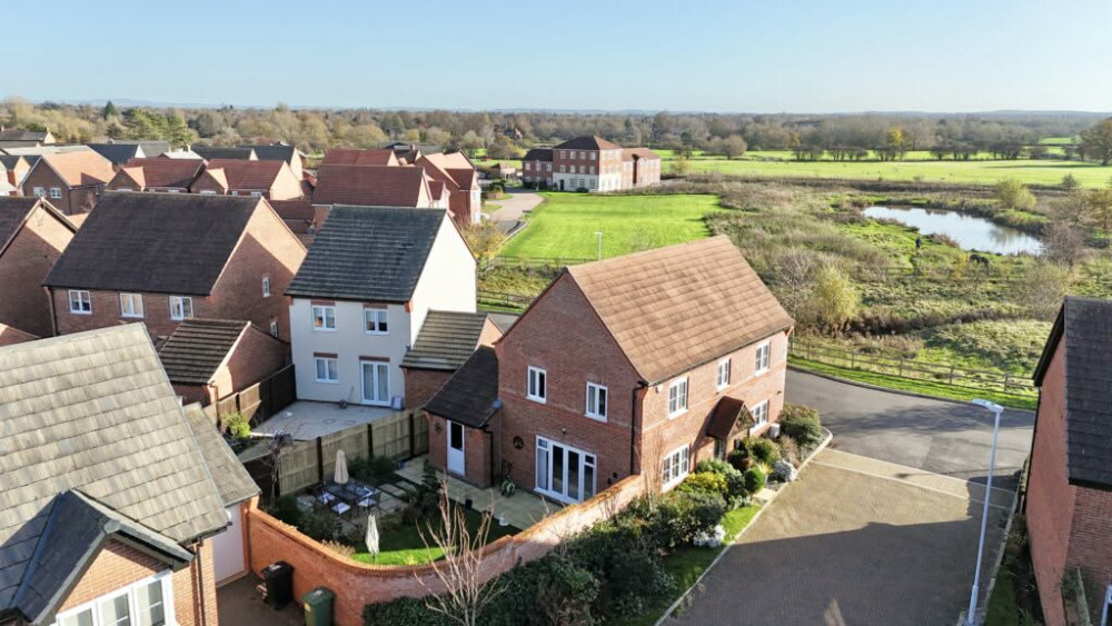 The four-bedroom, detached house on Hazel Way, Edleston (Photo: James Du Pavey).