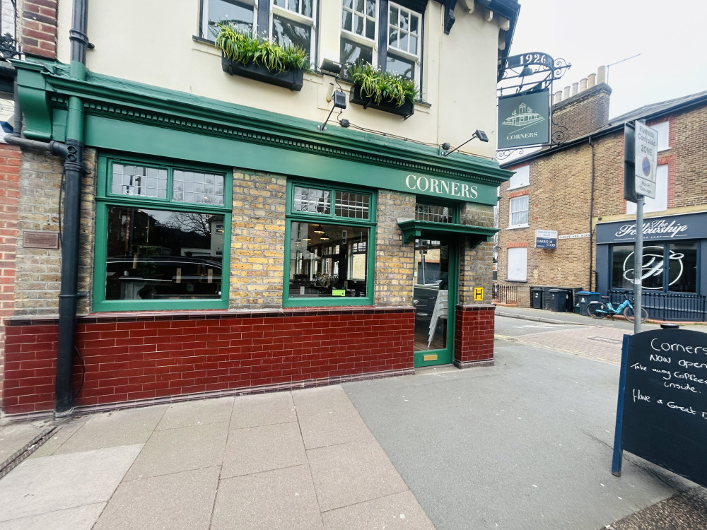 Corners is located in 75 Maple Rd, Surbiton KT6 4AG (Credit: Tilly O'Brien)