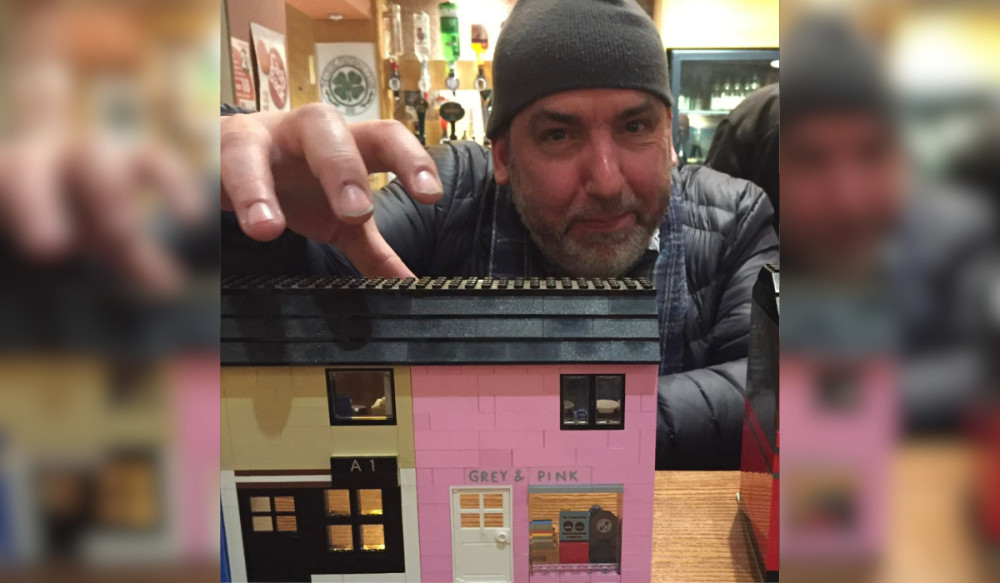 Paul Hickman worked at Grey n Pink records store for over 30 years (Image via: Grey n Pink)