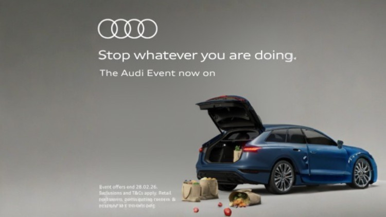 Audi Now Event at Stoke Audi (image via Swansway)