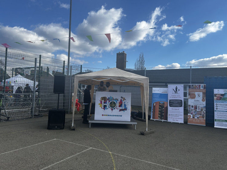 Namaste Kingston's Holi event will take place at Hollyfield School in Surbiton, KT6 4TU (Credit: Tilly O'Brien)