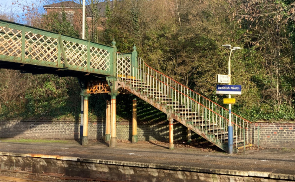 Plans have been submitted to make Reddish North railway station more accessible for disabled people (Image - Nub News)