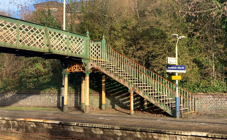 Plans have been submitted to make Reddish North railway station more accessible for disabled people (Image - Nub News)