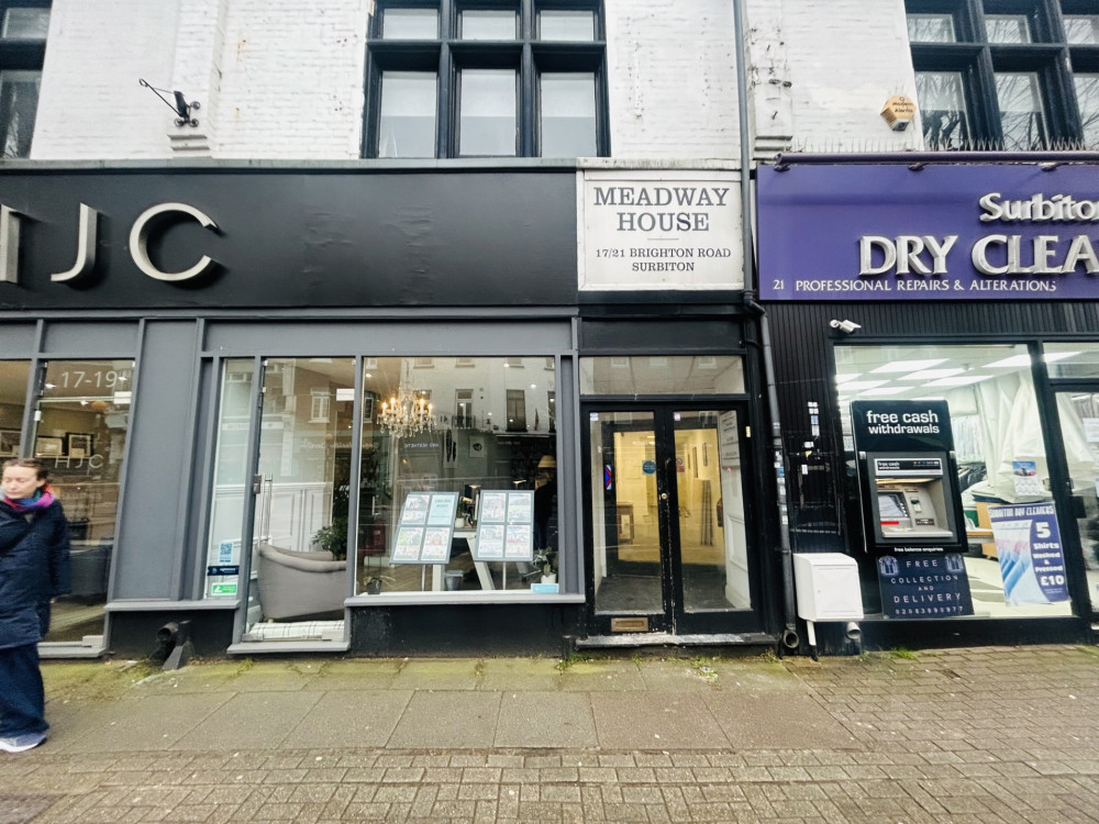 The proposed site is located in Meadway House 17 - 21 Brighton Road Surbiton KT6 5LR (Credit: Tilly O'Brien)