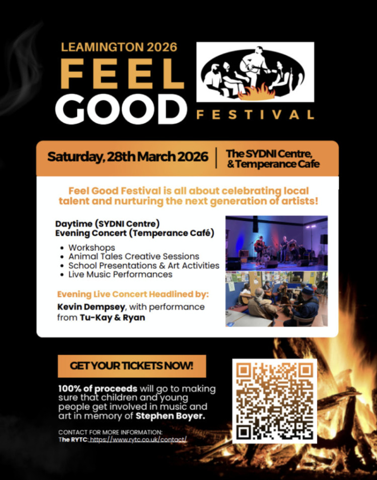 The much-loved Leamington Feel Good Festival returns with a joyful, inclusive day of music, creativity and community (image supplied)