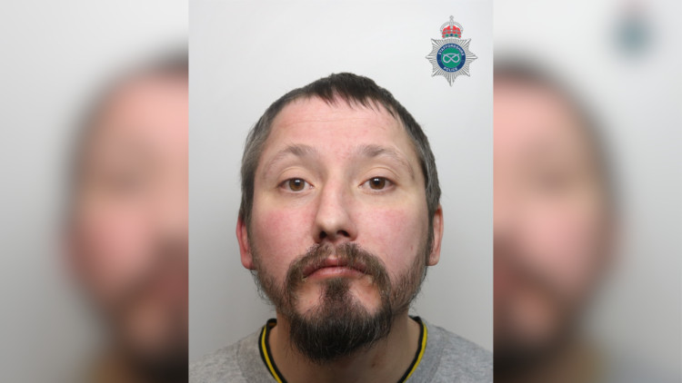 Paul Hamilton, 33, was sentenced to one-year-and-10-months in prison at Stoke-on-Trent Crown Court (image via Staffordshire Police)