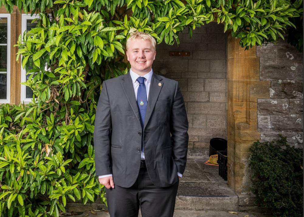 Millfield Upper Sixth pupil Freddie Beasley (Supplied) 