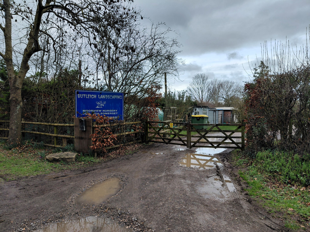 Butleigh Landscaping on Wood Lane in Butleigh. CREDIT: Daniel Mumby.