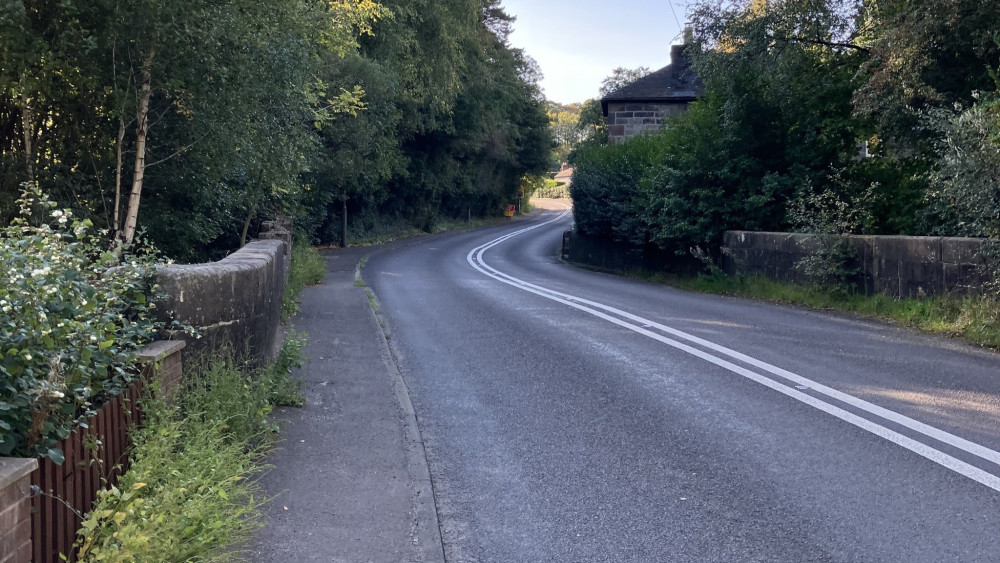 The A527 Congleton Road (Credit: Staffordshire County Council)