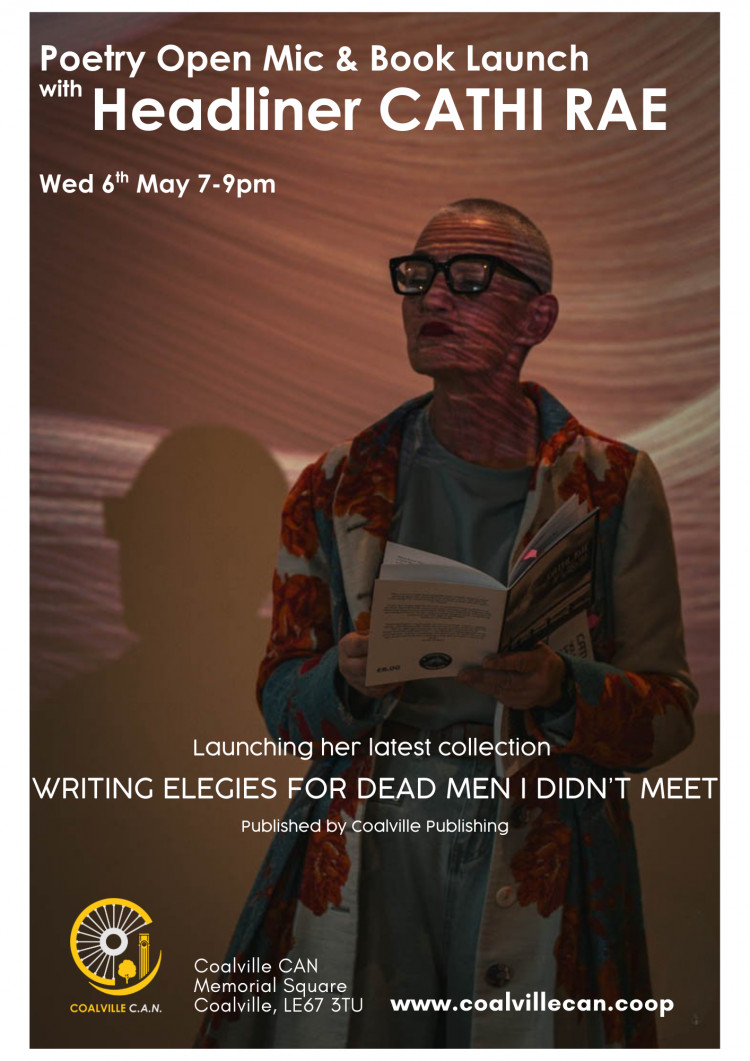 Poetry Open Mic & Book Launch with Headliner Cathi Rae