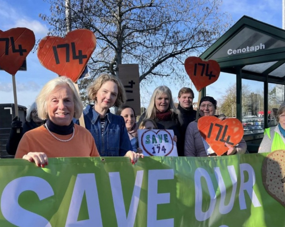 Evening bus services from Wells and Shepton Mallet to Bath have been restored after public protests. (Photo: Tessa Munt, MP) 
