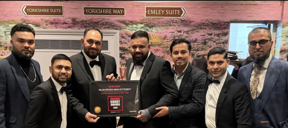 Kolshi Premier Indian Restaurant in Wellesbourne has won the Indian Restaurant of the Year (image supplied)