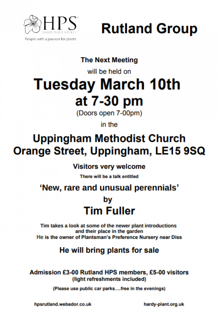 Rutland Group Hardy Plant Society