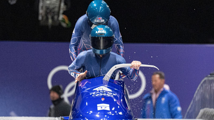 The duo finished 15th overall in the two-woman bobsleigh (image via Team GB)