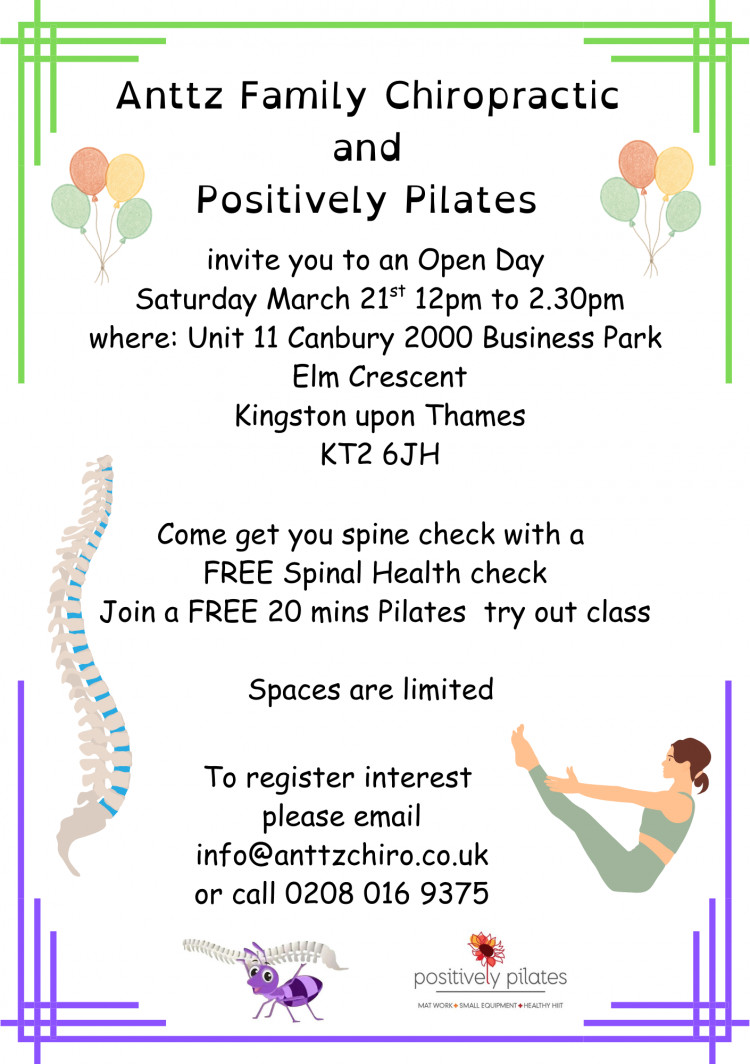 Open day to Anttz Family Chiropractic 