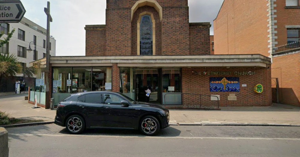 nner Wheel Club's International Women's Day event in Kingston will take place at the New Malden Methodist Church, located in 49 High St, New Malden KT3 4BY (Image via Google Maps)