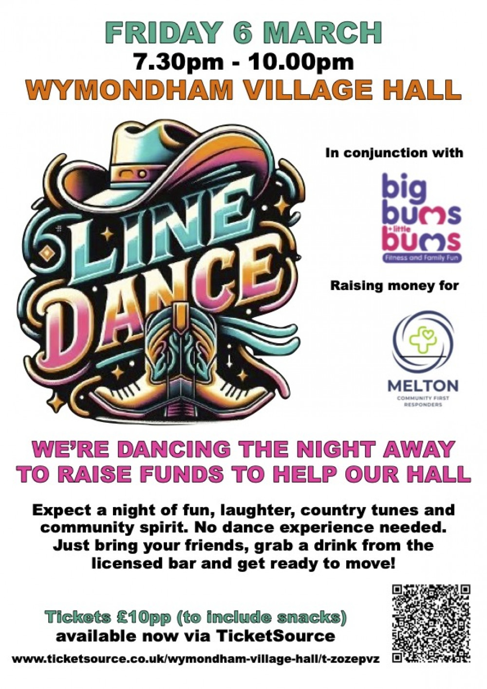 FUNDRAISING LINE DANCE