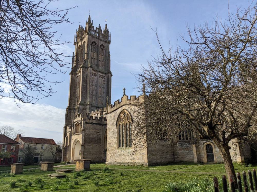 St John's Church in Glastonbury (LL/DILY) 