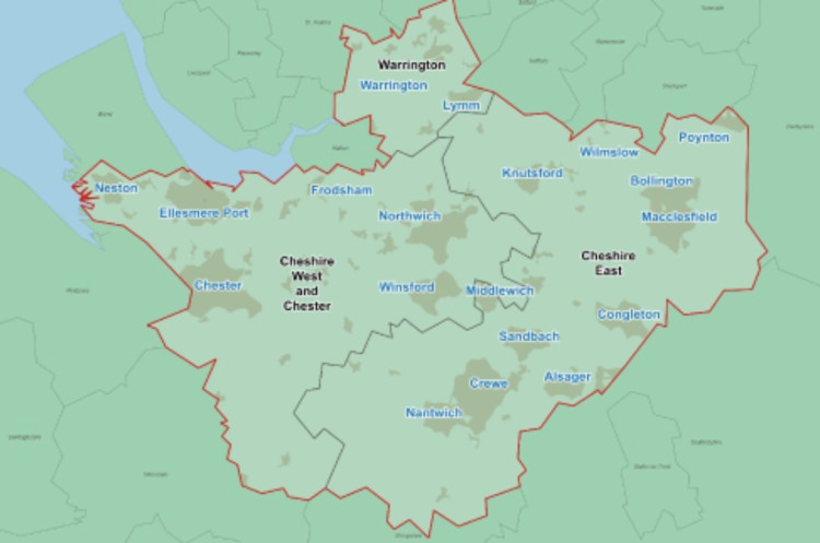 Transfer of powers from Parliament to Cheshire and Warrington were confirmed on 24 February (Photo: GOV.UK).