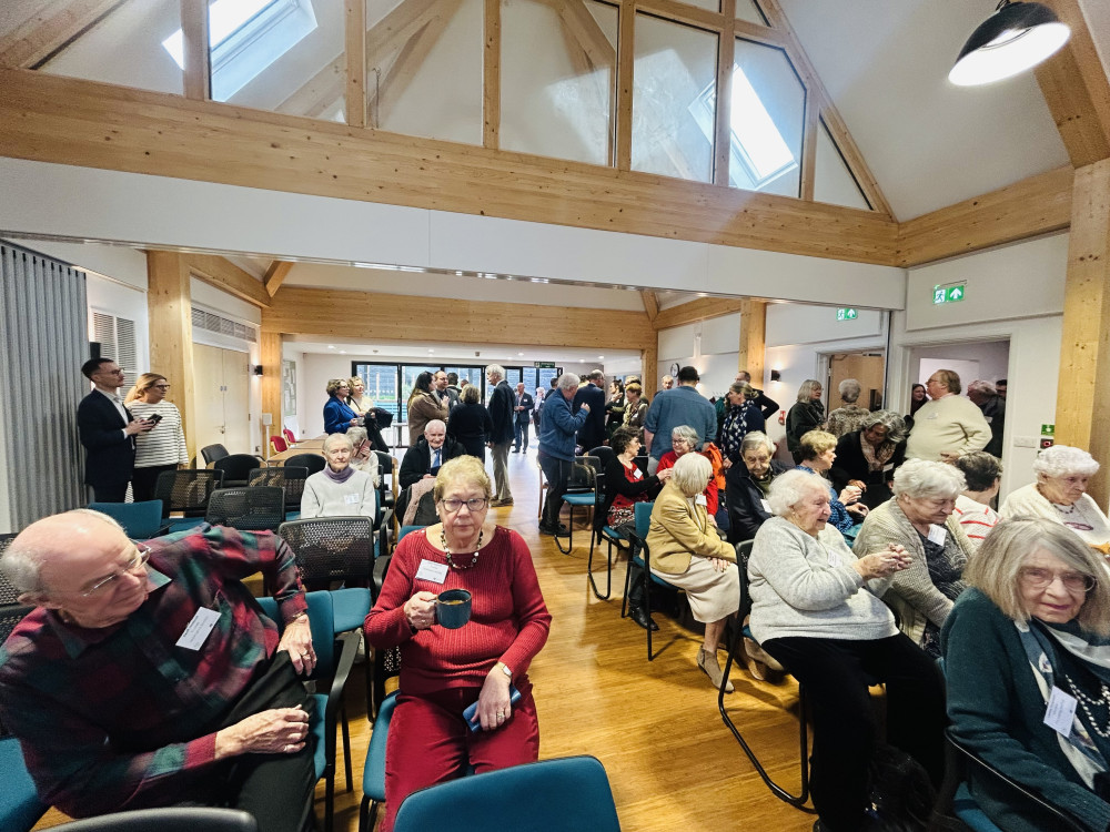 Today’s opening saw a packed out hall (Credit: Tilly O’Brien)