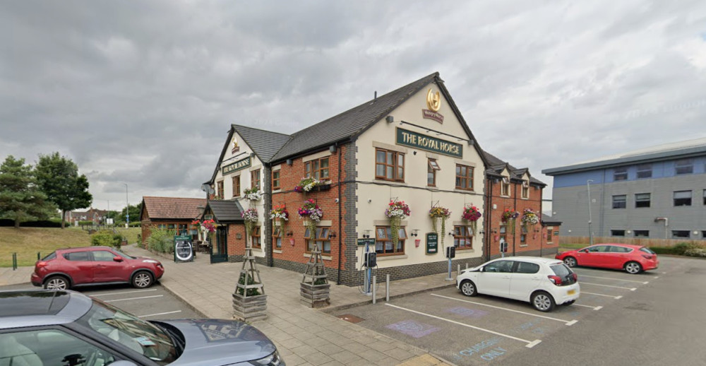 EV chargers could be built at The Royal Horse (image by Google Maps)