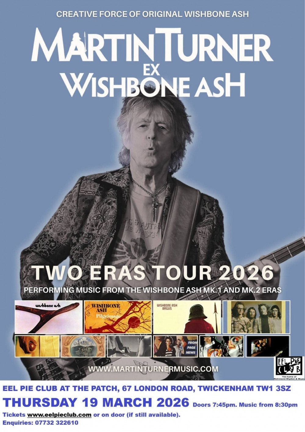 Martin Turner ex Wishbone Ash