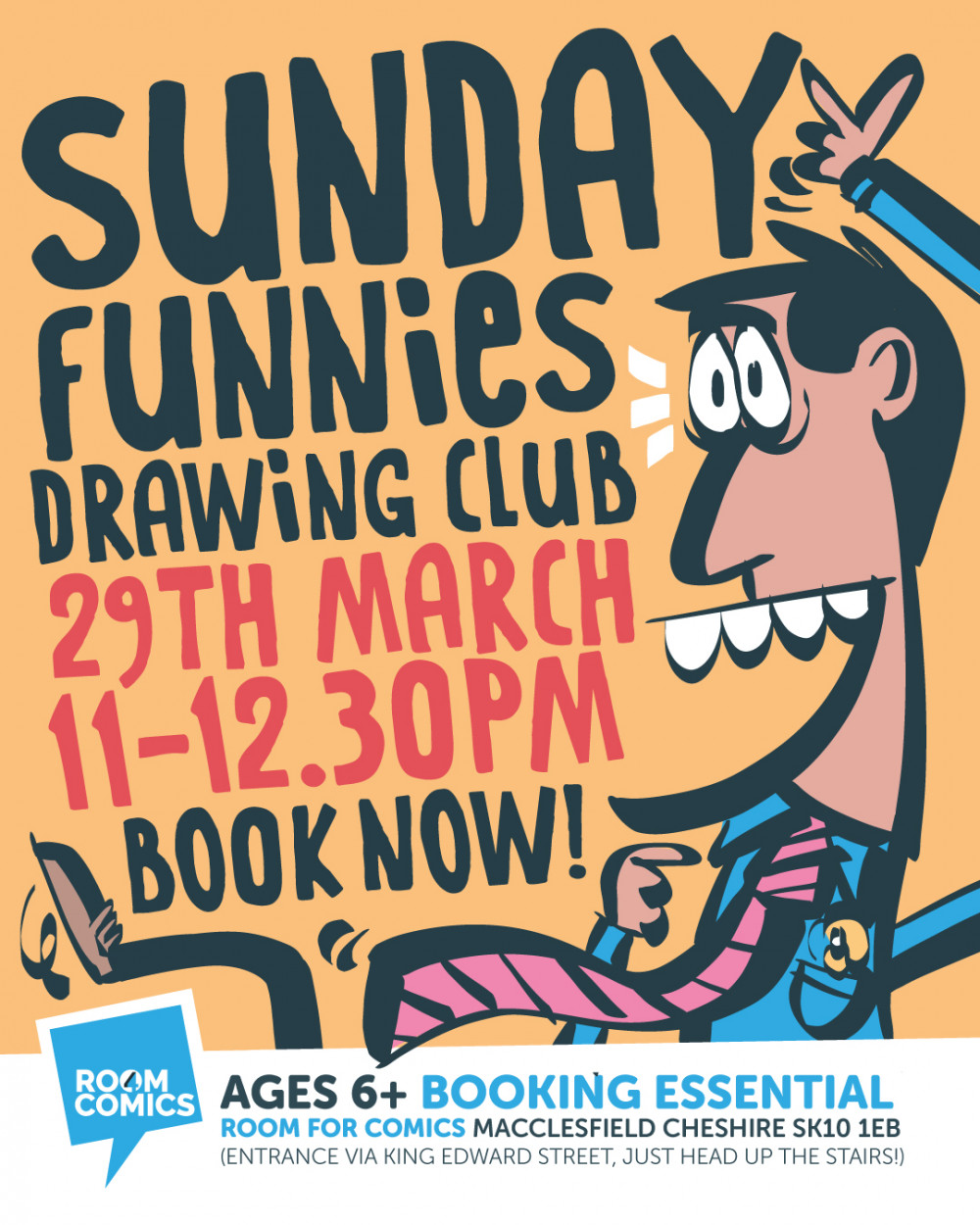 Sunday FUNNiES! Cartoon Art Club!