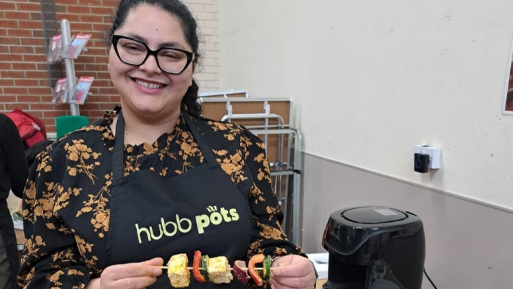 Indian Fusion's Harji Kaur will be leading the Hubb Pots Cook and Eat sessions (image via Hubb Foundation)